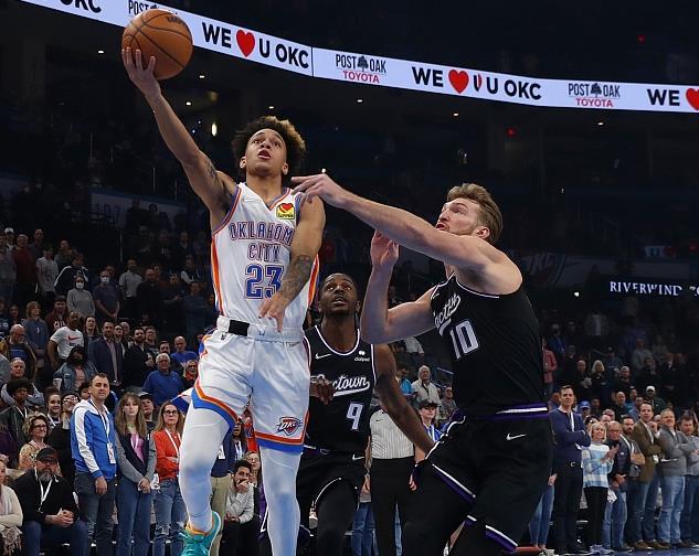  亚历山大全面发挥雷霆击败国王斩获赛季第四十胜